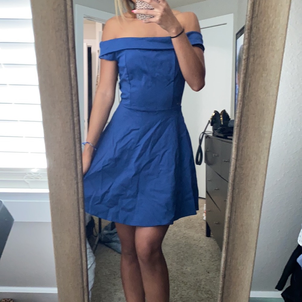 Off the shoulder dress